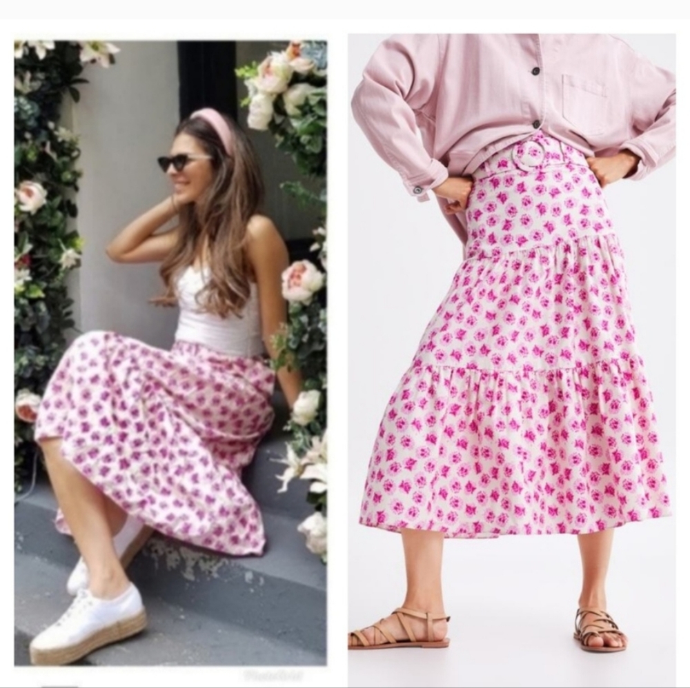 Zara 2 pieces set skirt + crop top - Picture 14 of 14